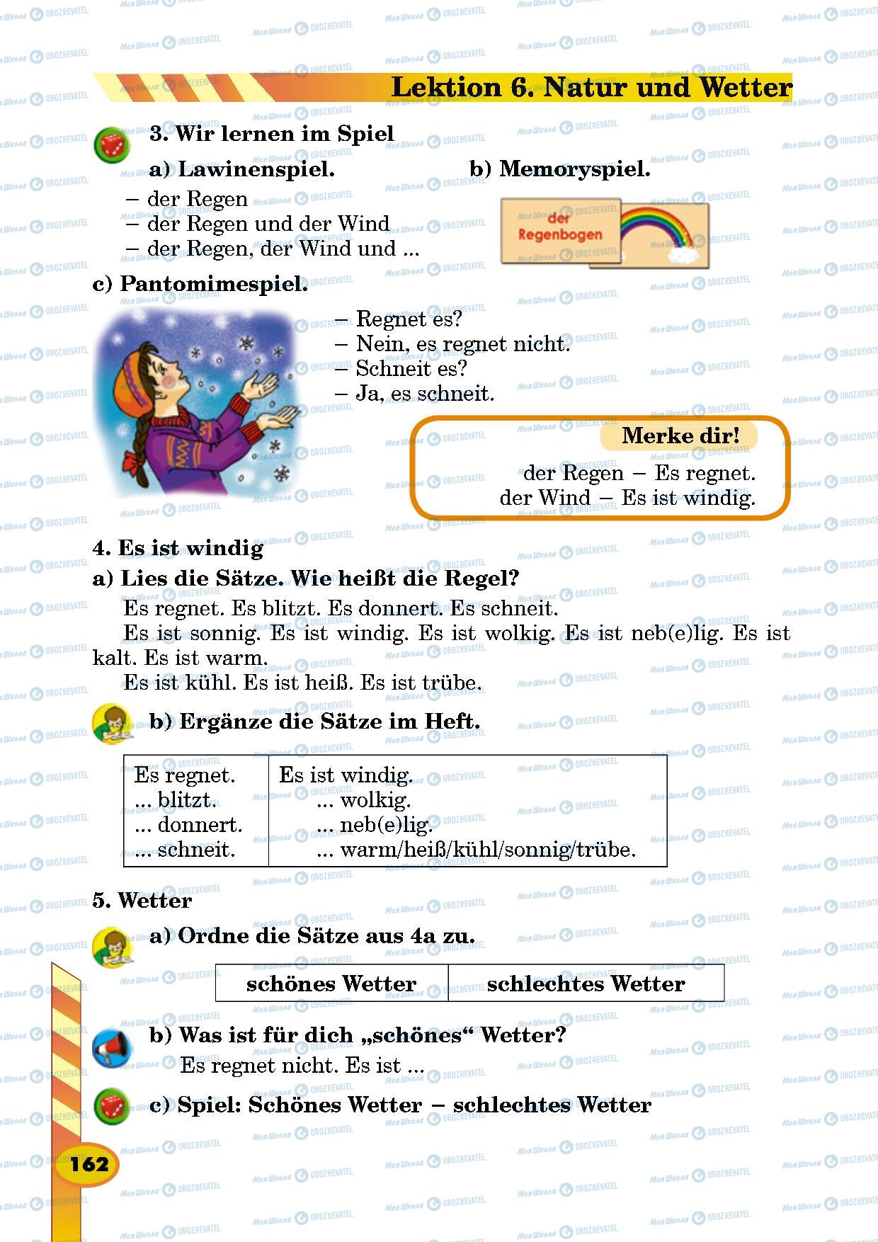 Учебники Немецкий язык 5 класс страница 162