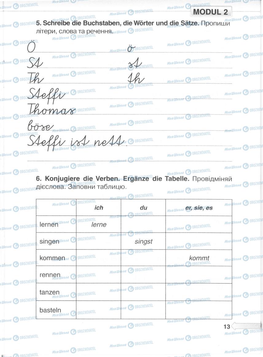 Підручники Німецька мова 5 клас сторінка 12