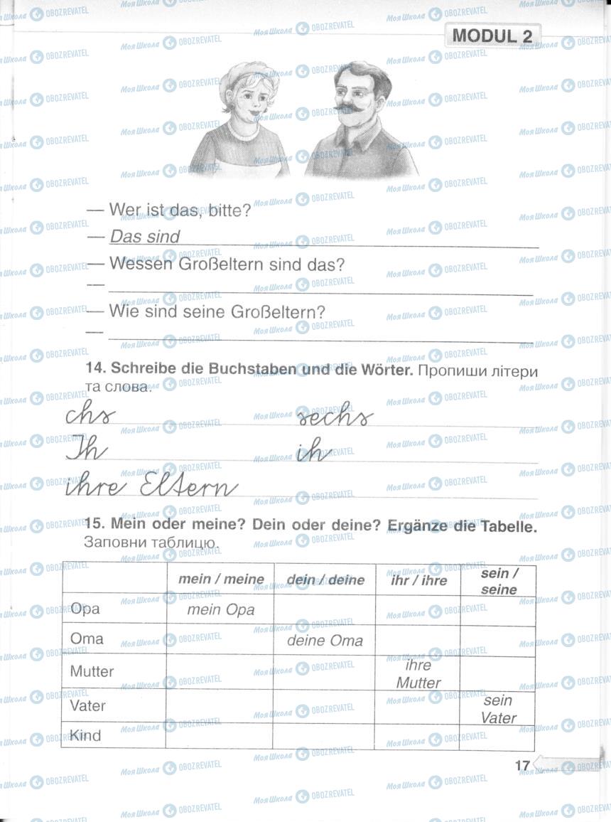 Учебники Немецкий язык 5 класс страница 16