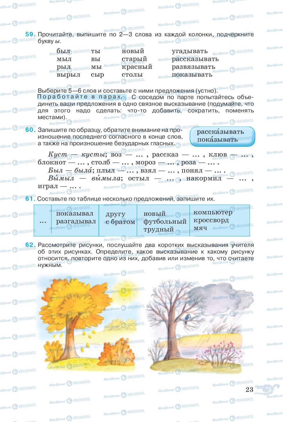 Учебники Русский язык 5 класс страница 23