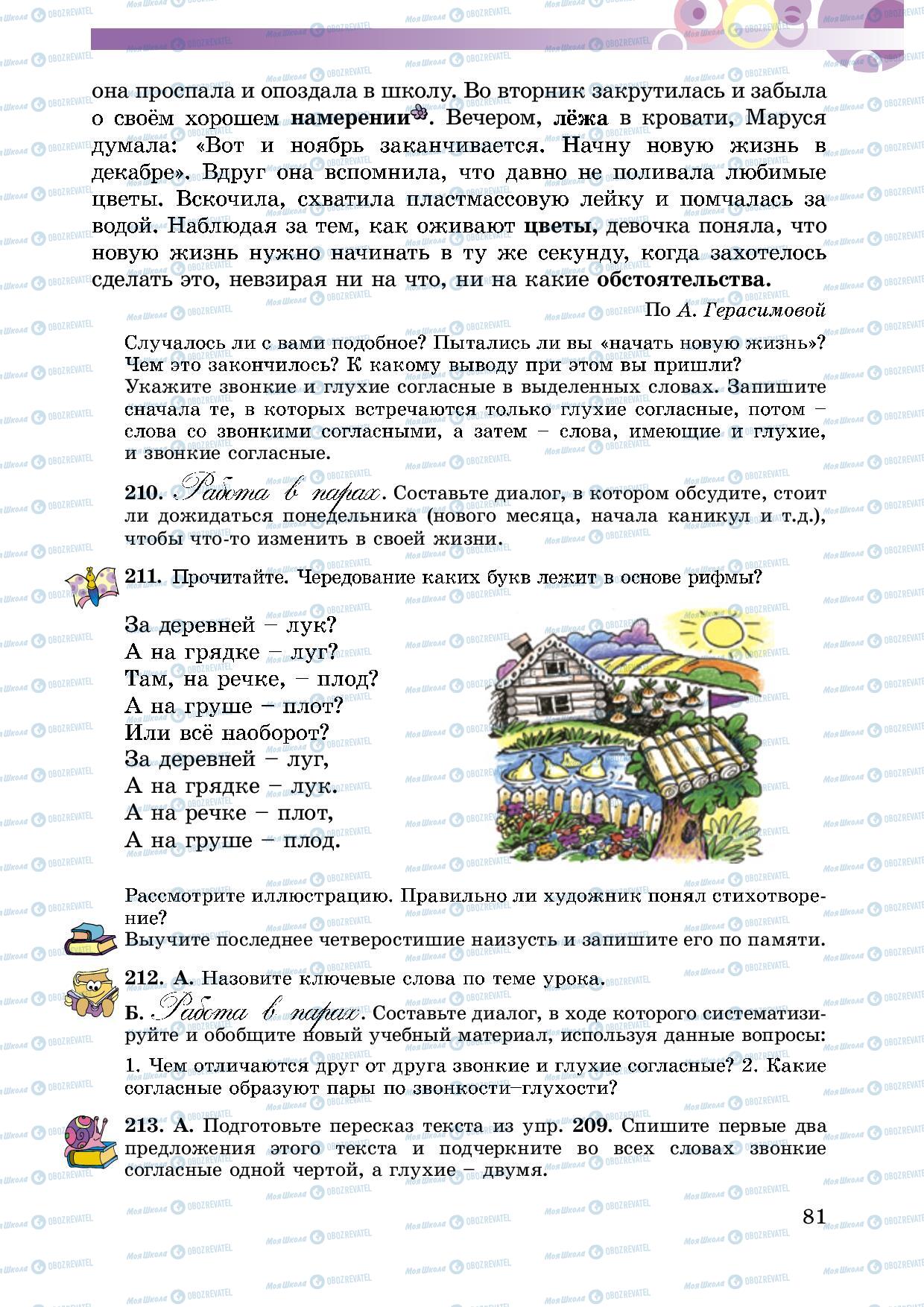 Учебники Русский язык 5 класс страница 81