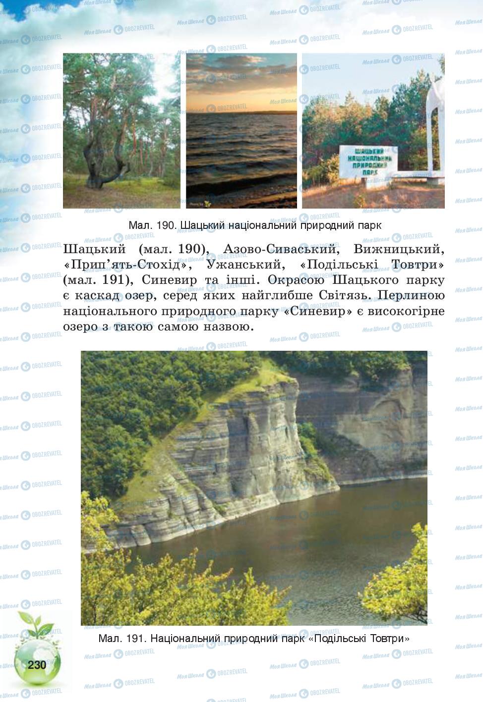 Підручники Природознавство 5 клас сторінка 230