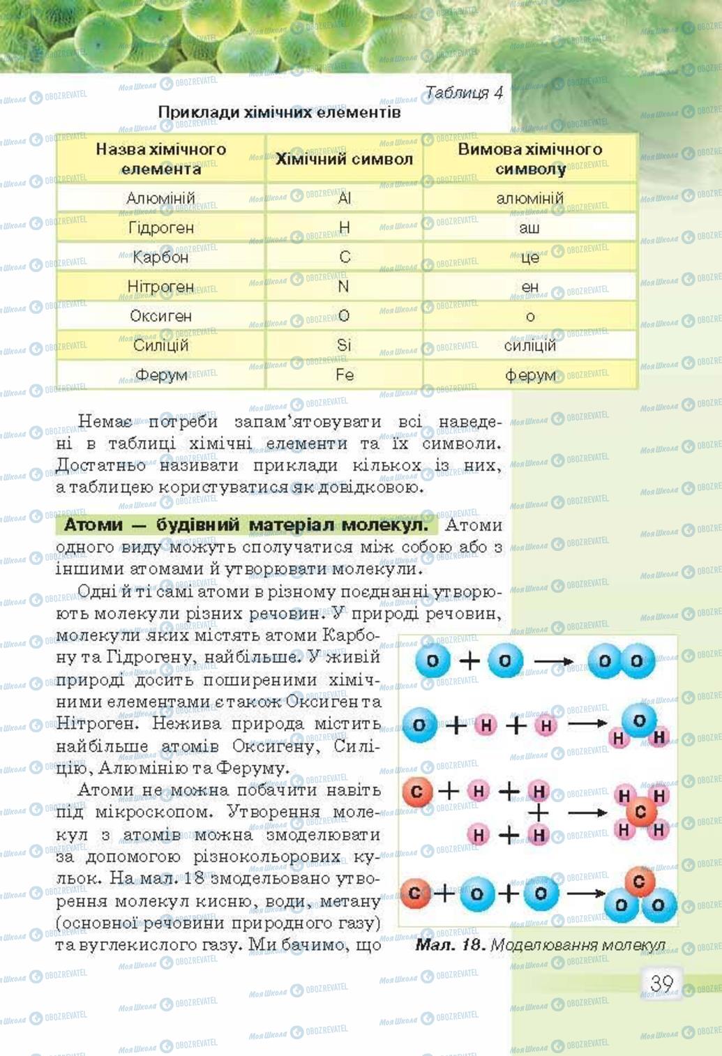 Учебники Природоведение 5 класс страница 39