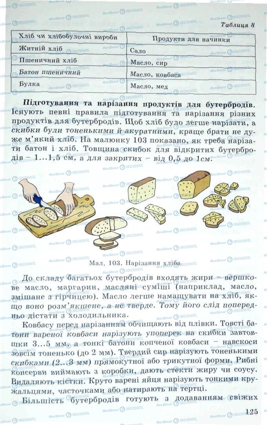 Учебники Трудовое обучение 5 класс страница 125