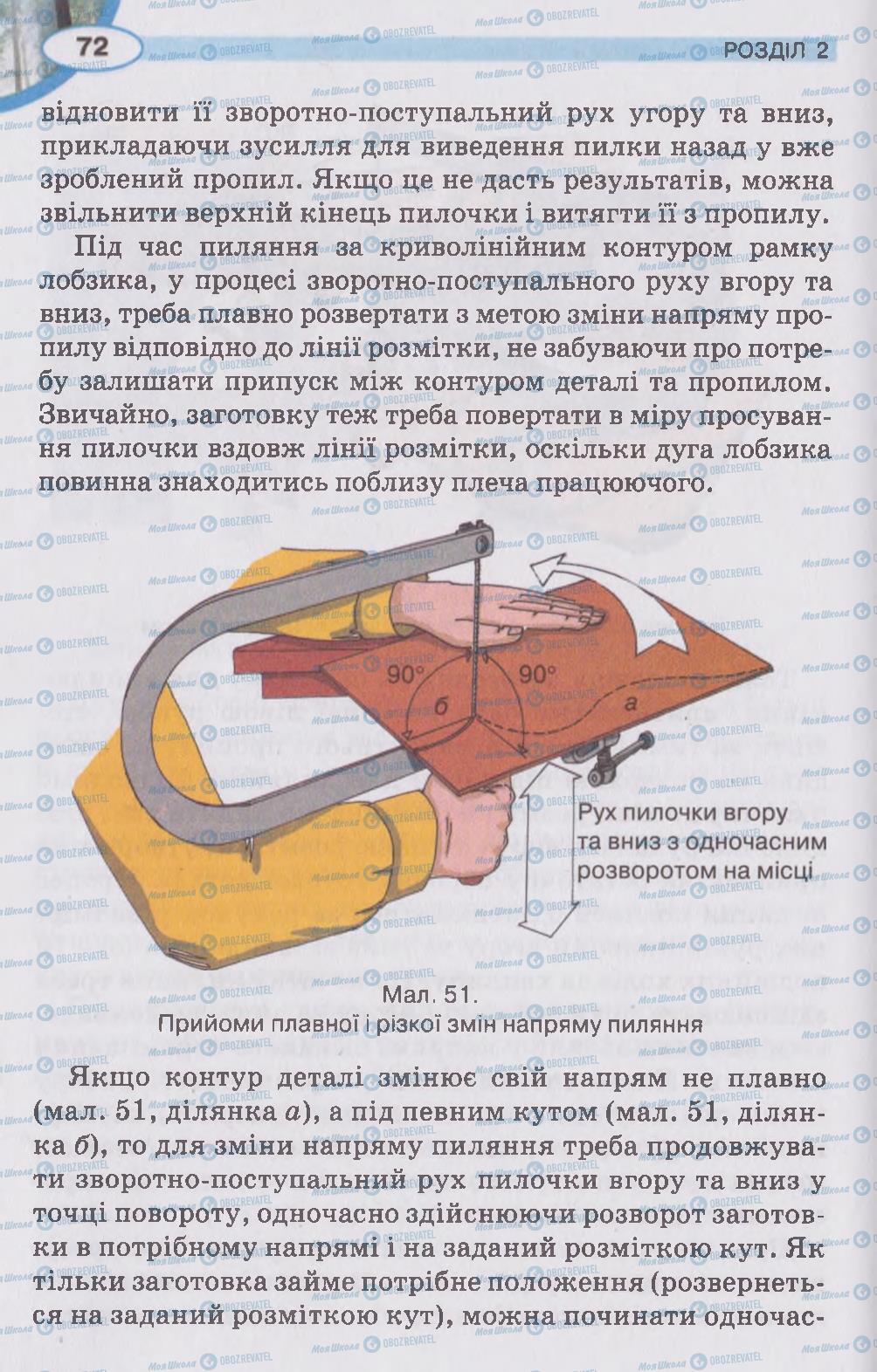 Учебники Трудовое обучение 5 класс страница 72