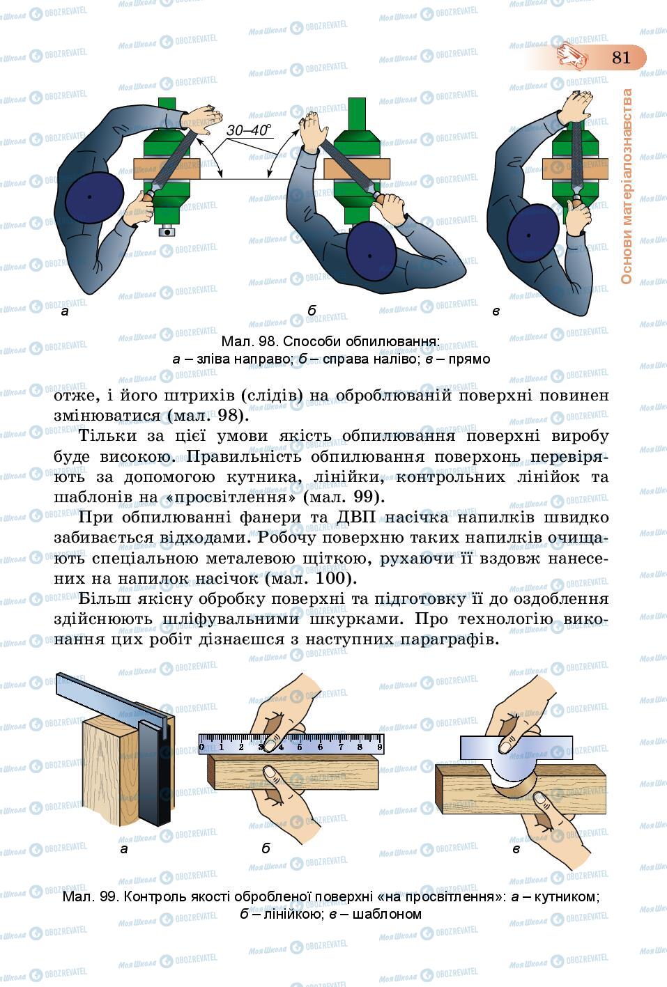 Учебники Трудовое обучение 5 класс страница 81