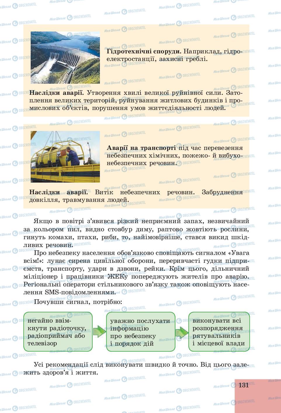 Підручники Основи здоров'я 6 клас сторінка 131