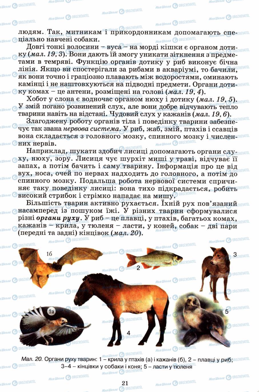 Підручники Природознавство 6 клас сторінка 21