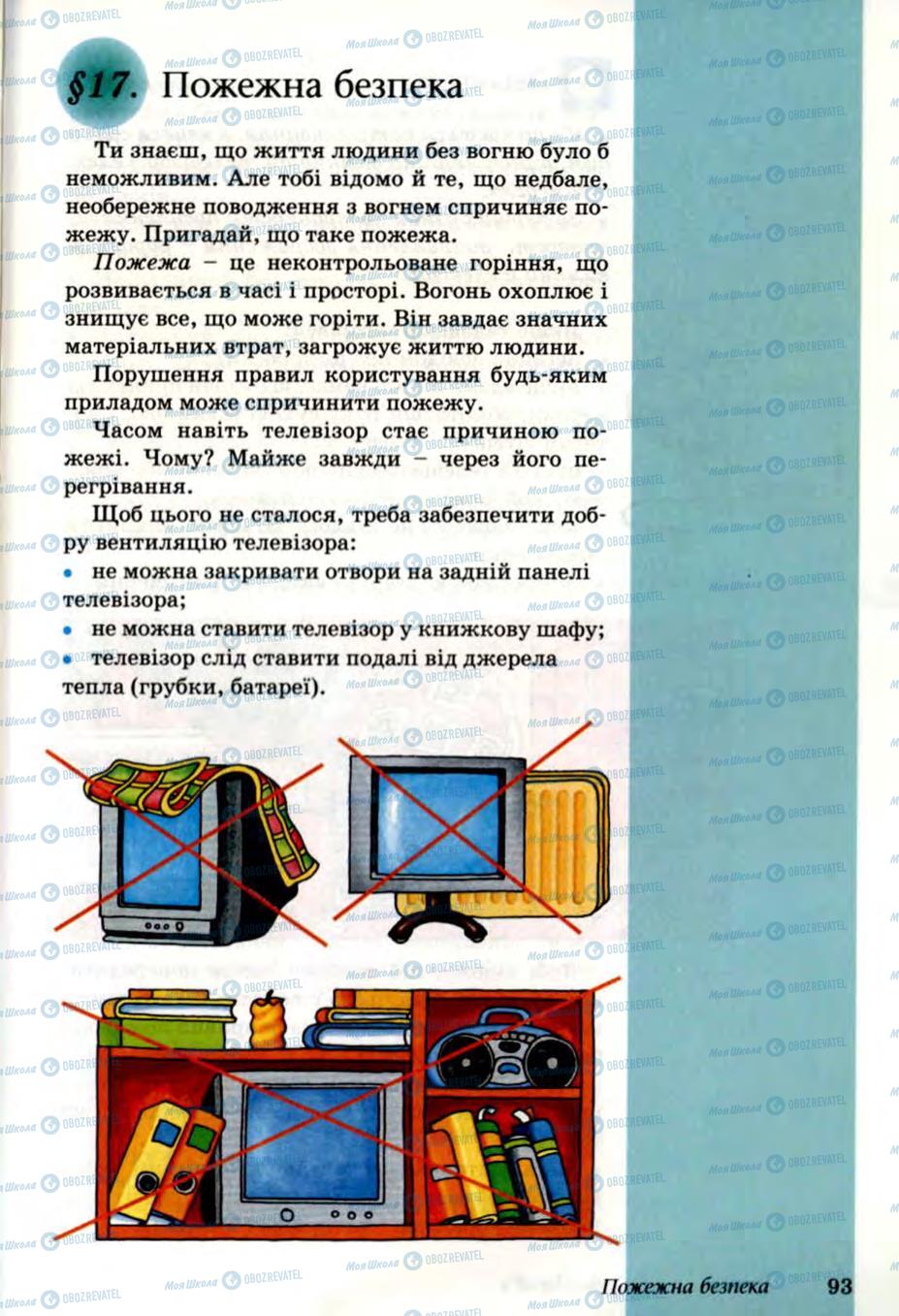 Учебники Основы здоровья 6 класс страница 93