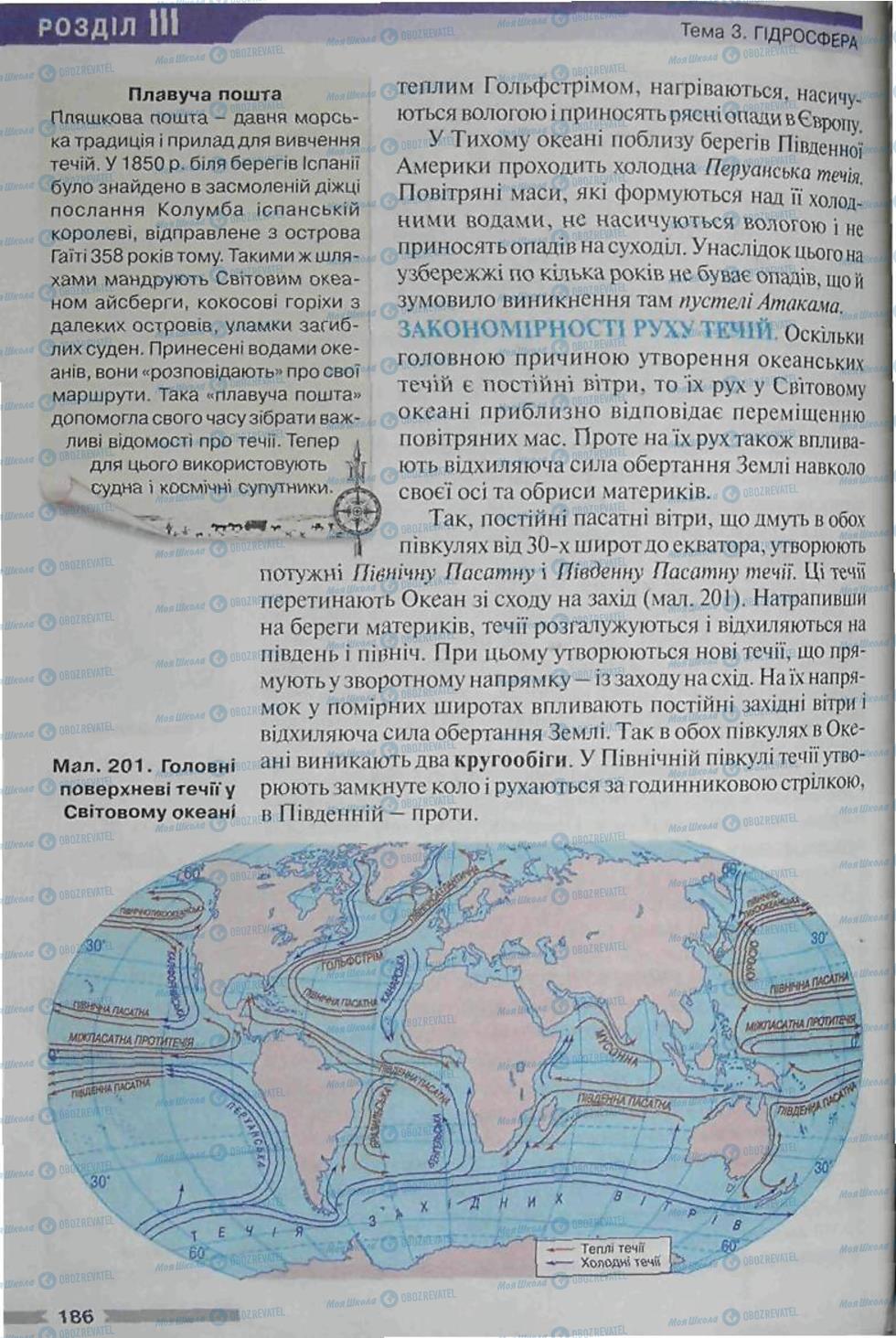 Підручники Географія 6 клас сторінка 186