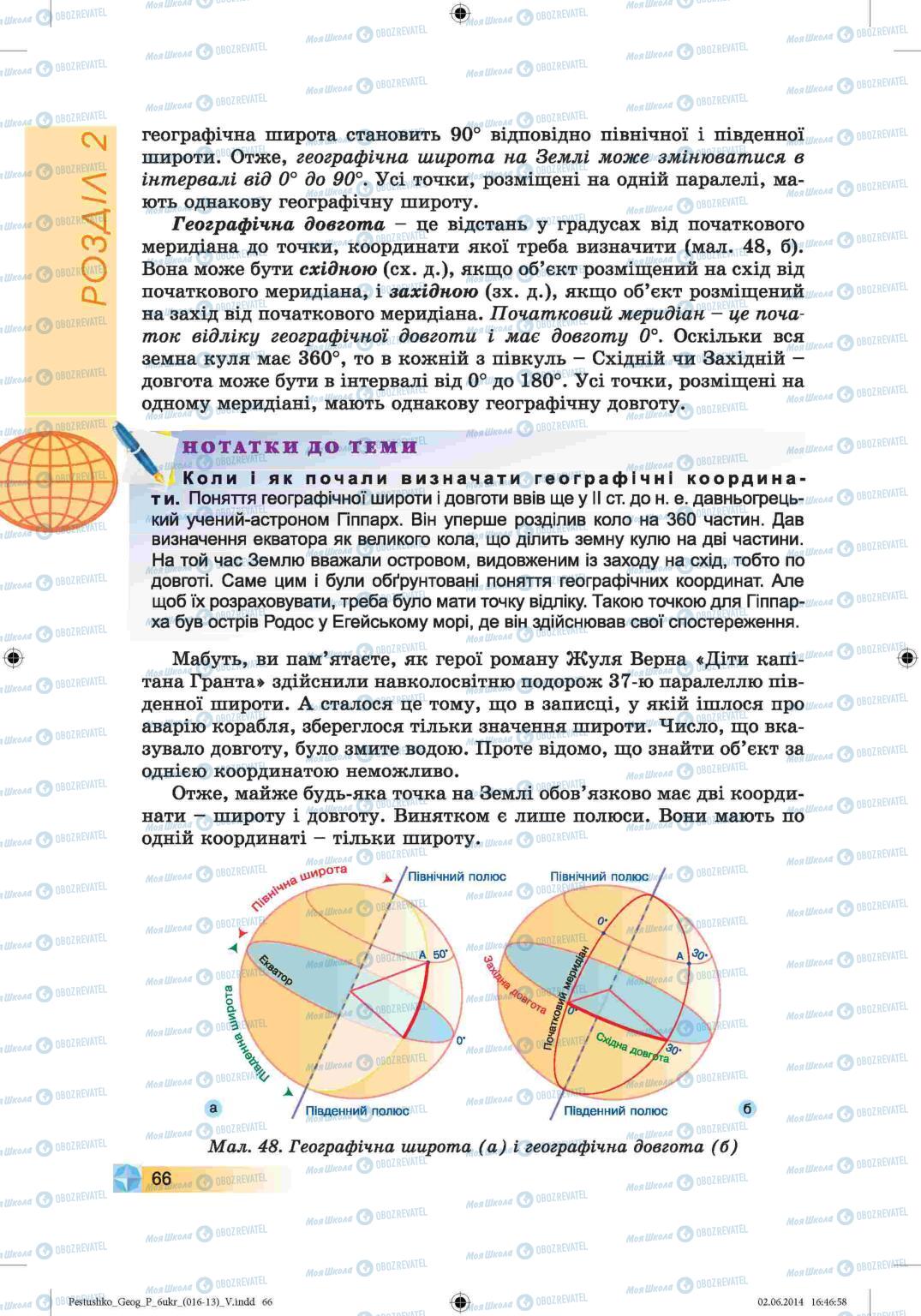 Учебники География 6 класс страница 66