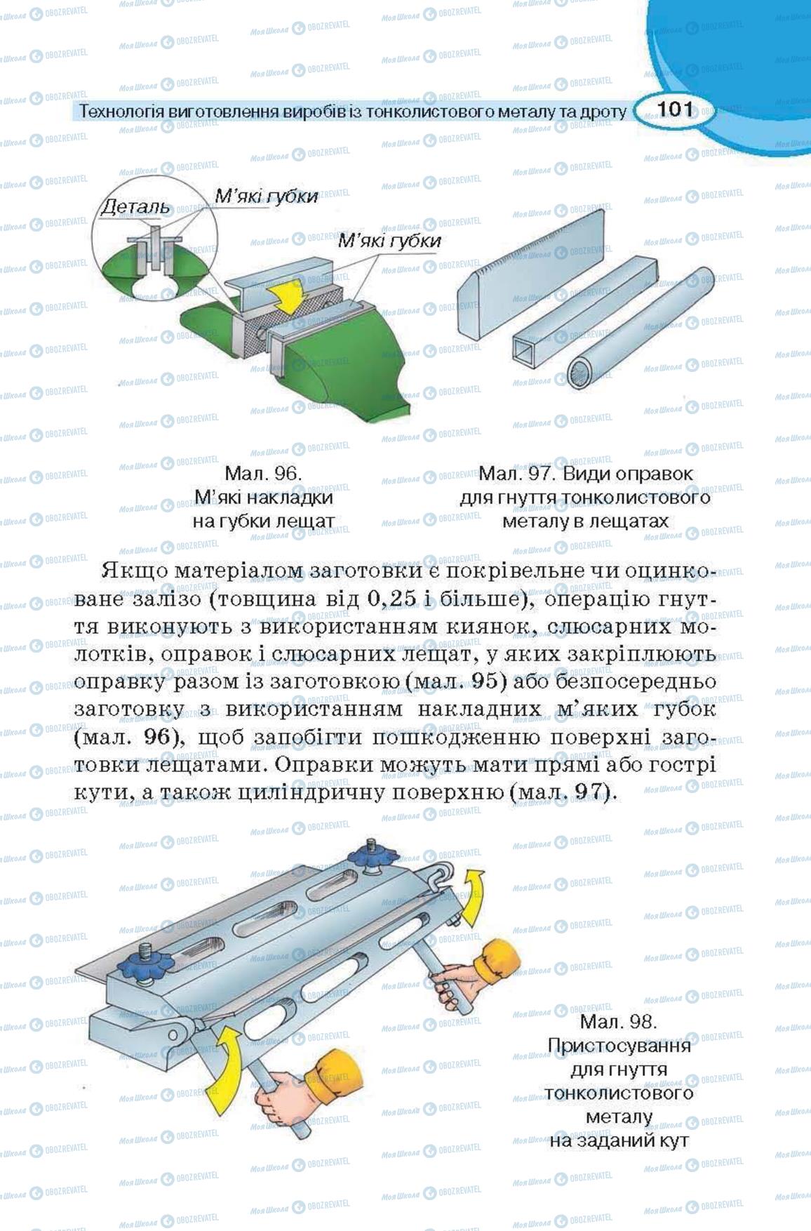 Підручники Трудове навчання 6 клас сторінка 101