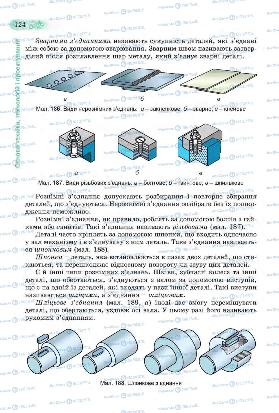 Учебники Трудовое обучение 6 класс страница 124