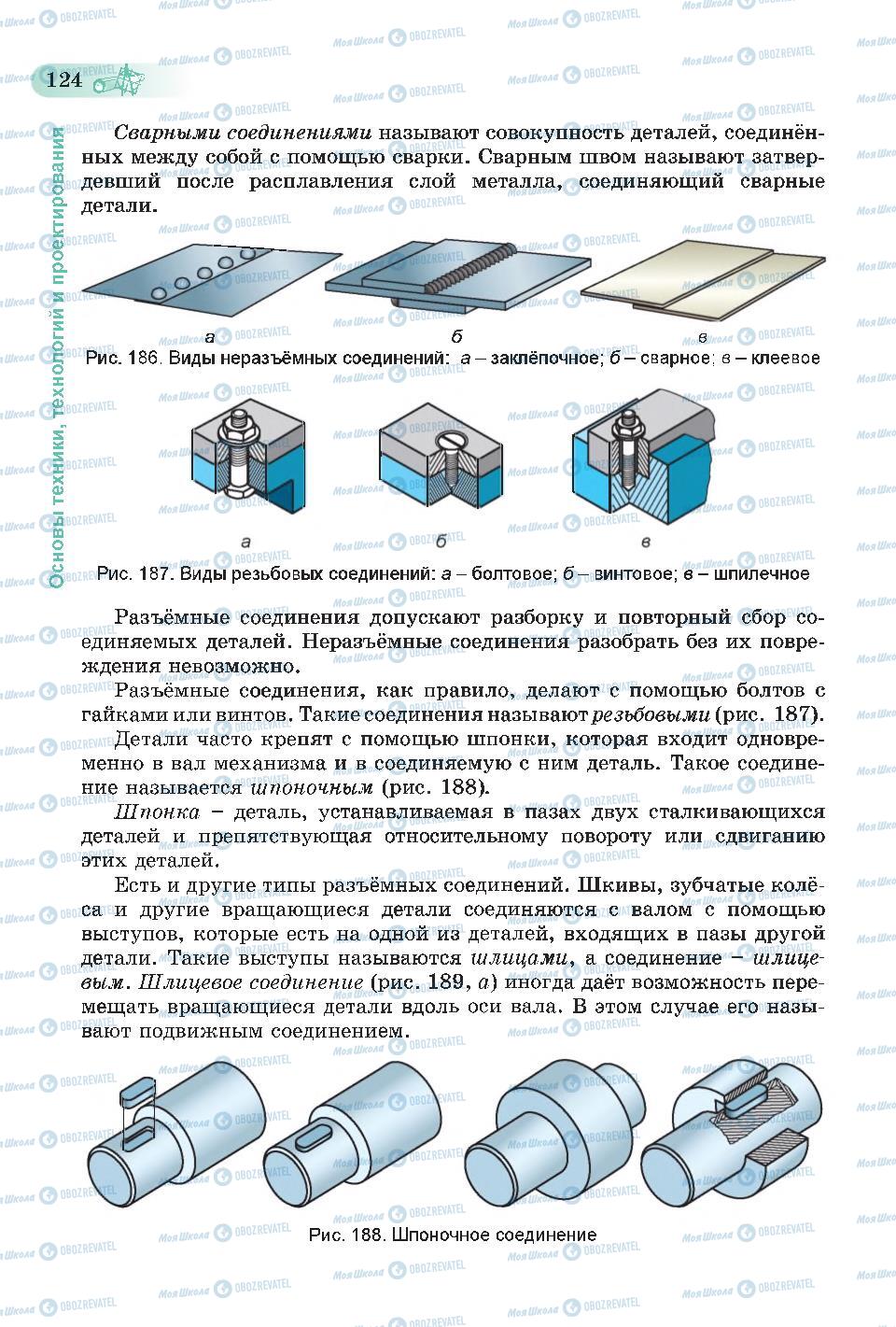 Учебники Трудовое обучение 6 класс страница 124