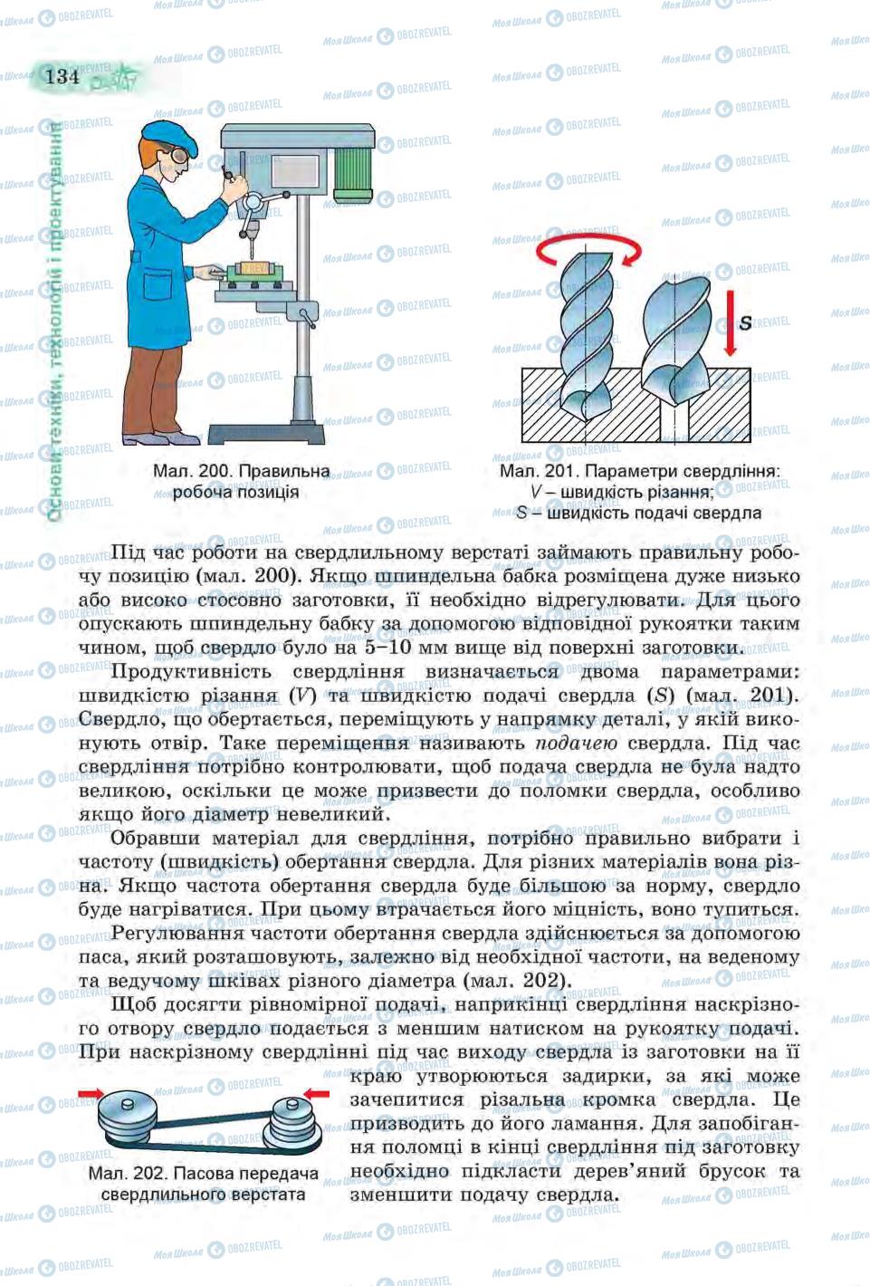 Учебники Трудовое обучение 6 класс страница 134