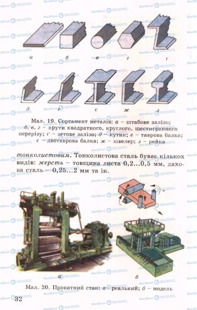 Підручники Трудове навчання 6 клас сторінка 32