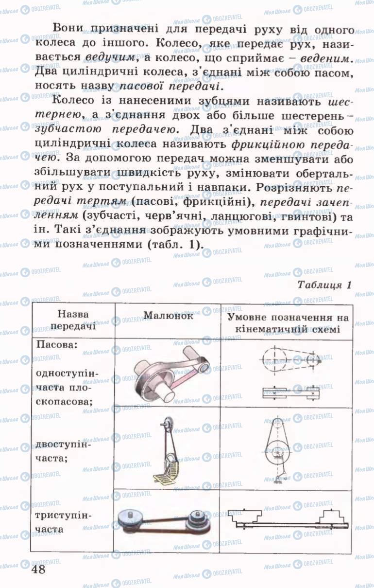 Учебники Трудовое обучение 6 класс страница 48