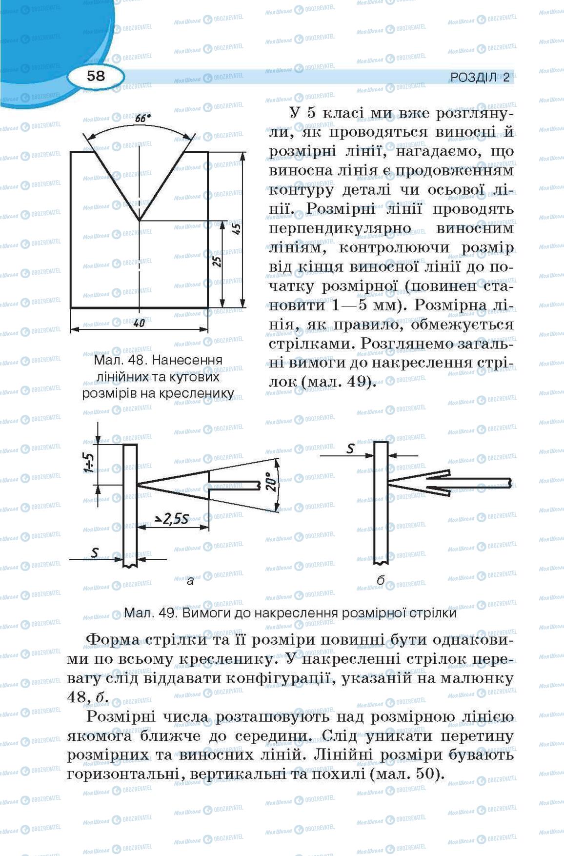 Учебники Трудовое обучение 6 класс страница 58