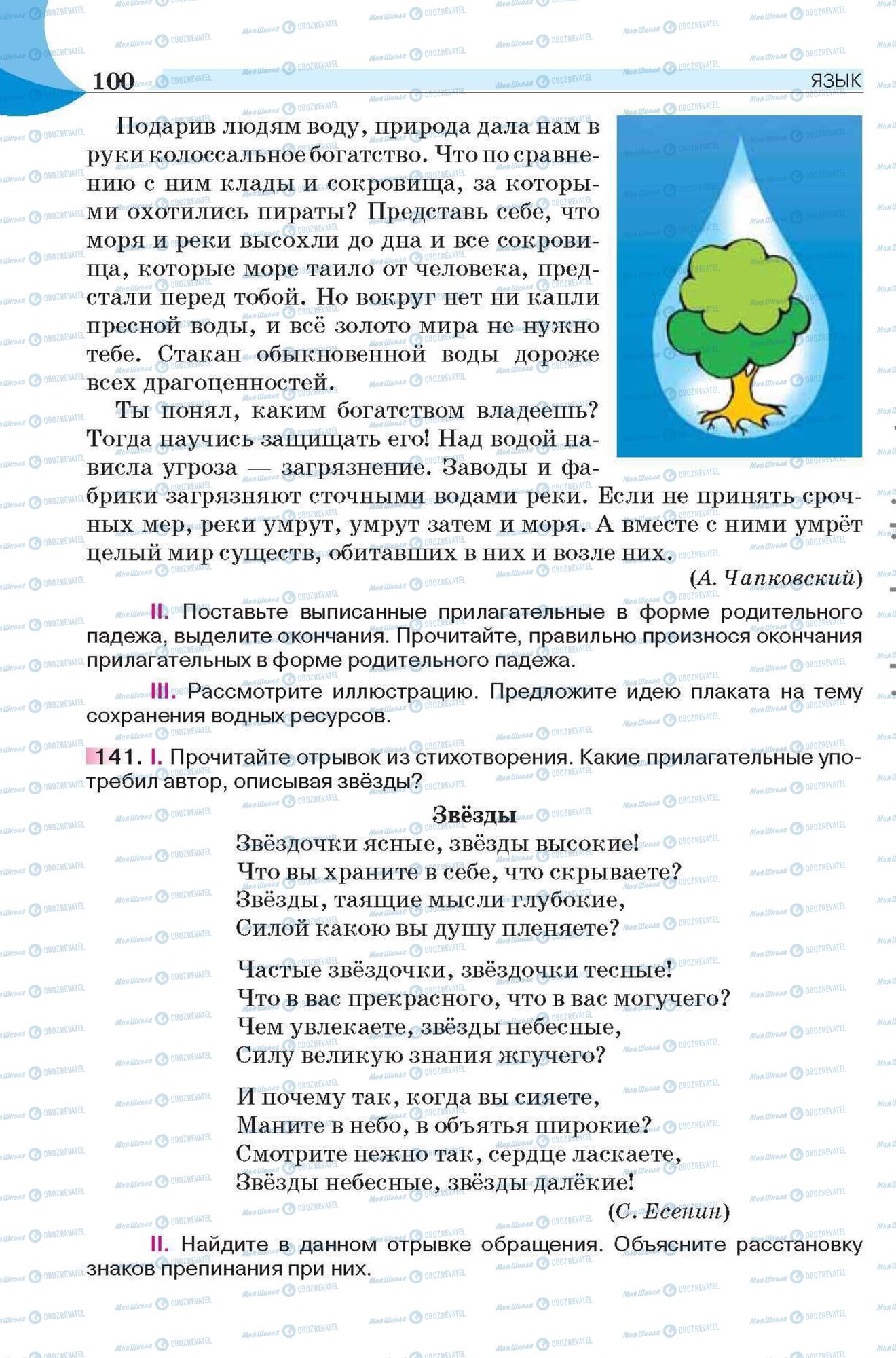 Підручники Російська мова 6 клас сторінка 100