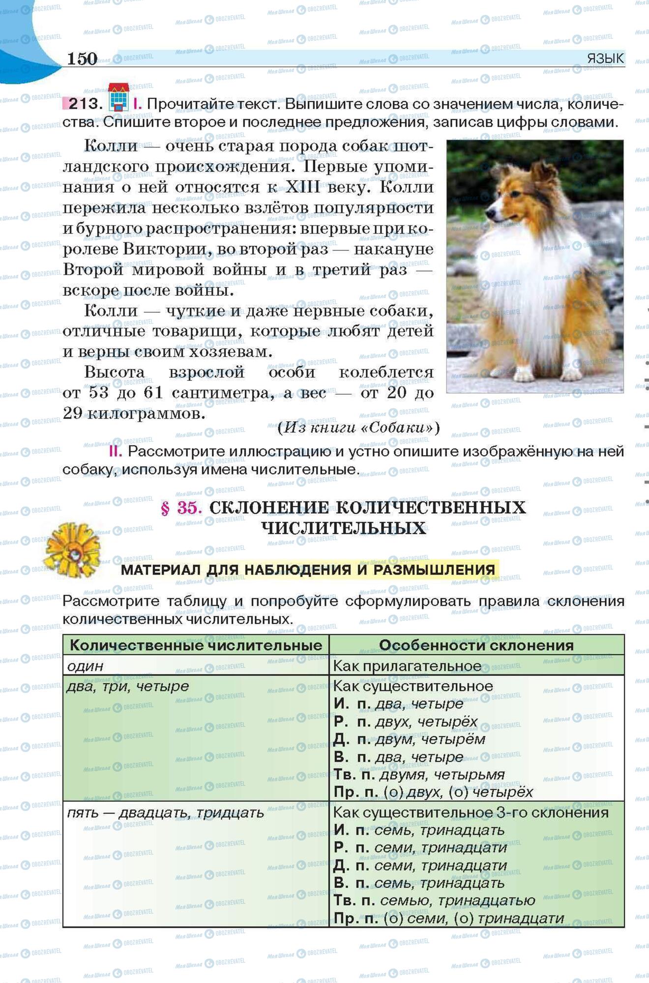 Підручники Російська мова 6 клас сторінка 150