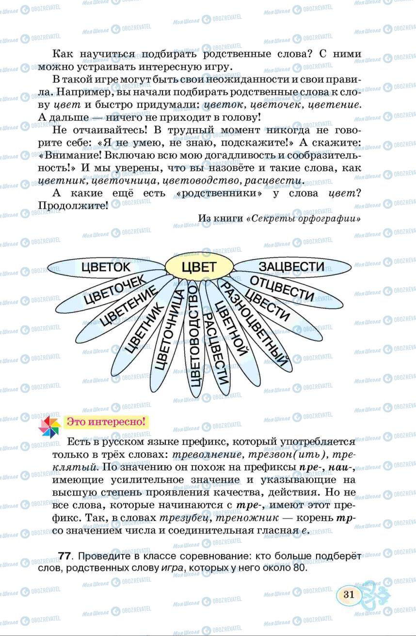 Учебники Русский язык 6 класс страница 31