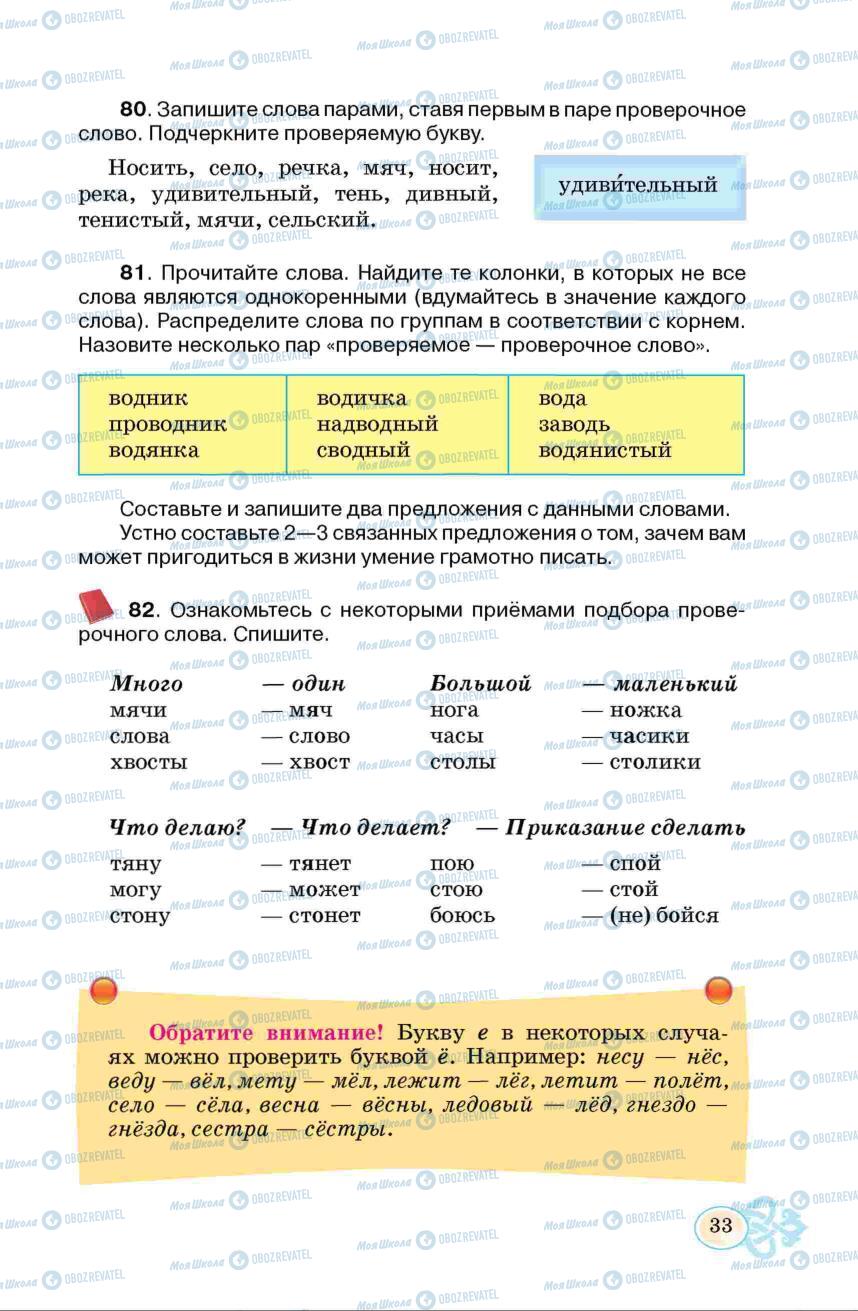 Учебники Русский язык 6 класс страница  33