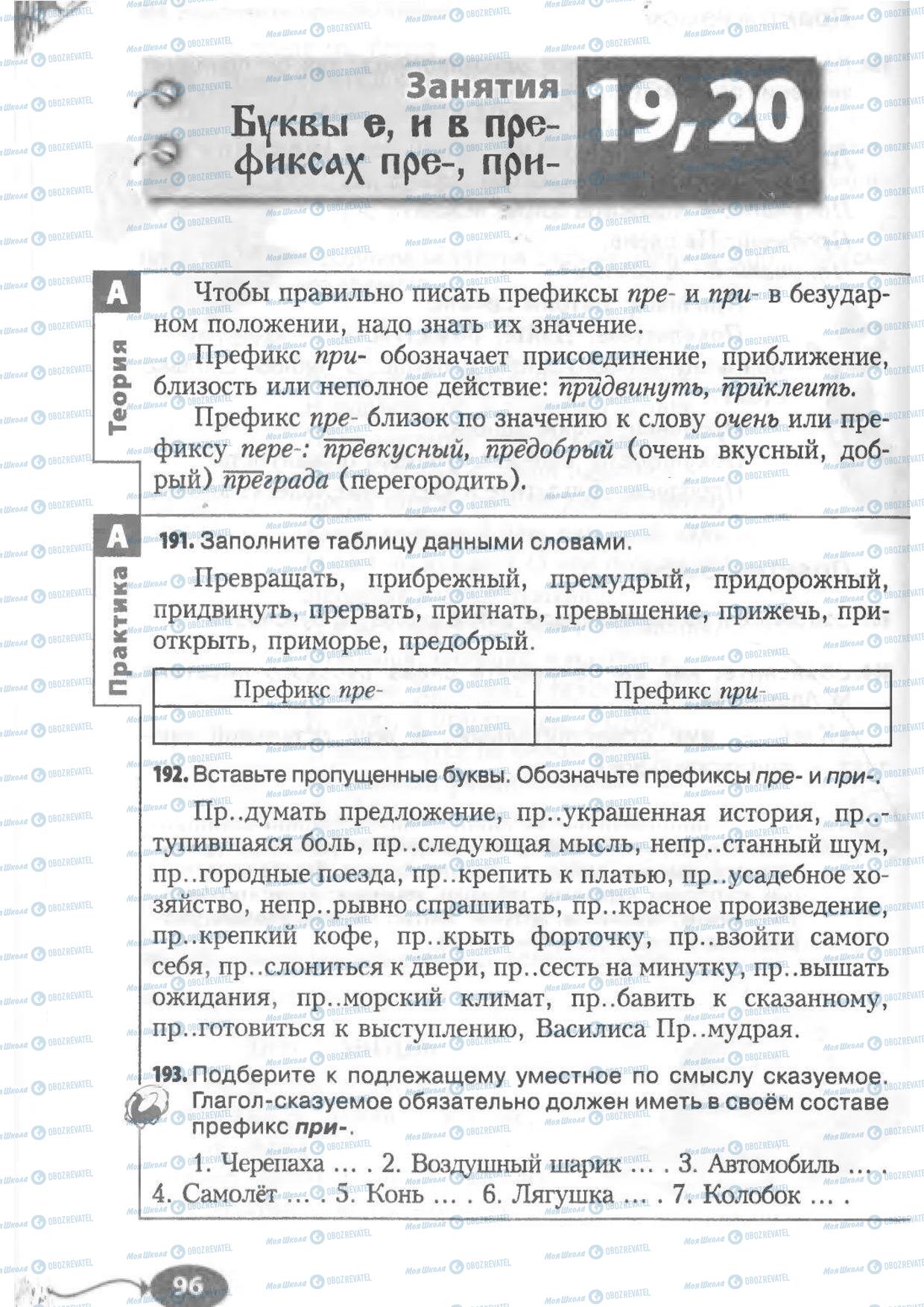 Учебники Русский язык 6 класс страница  196
