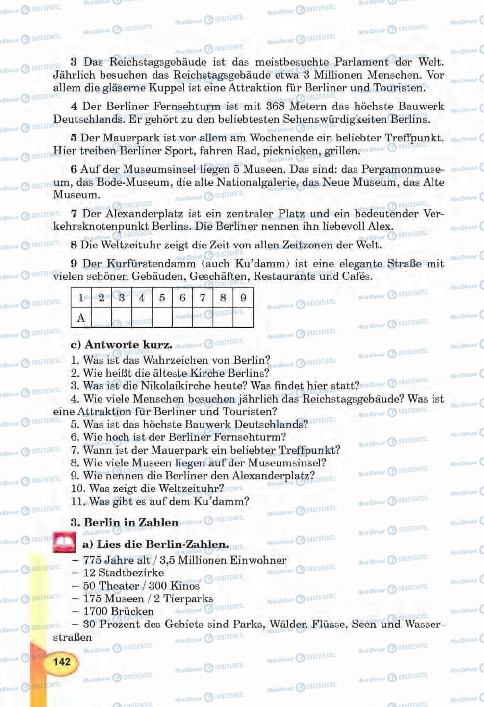 Учебники Немецкий язык 6 класс страница  142