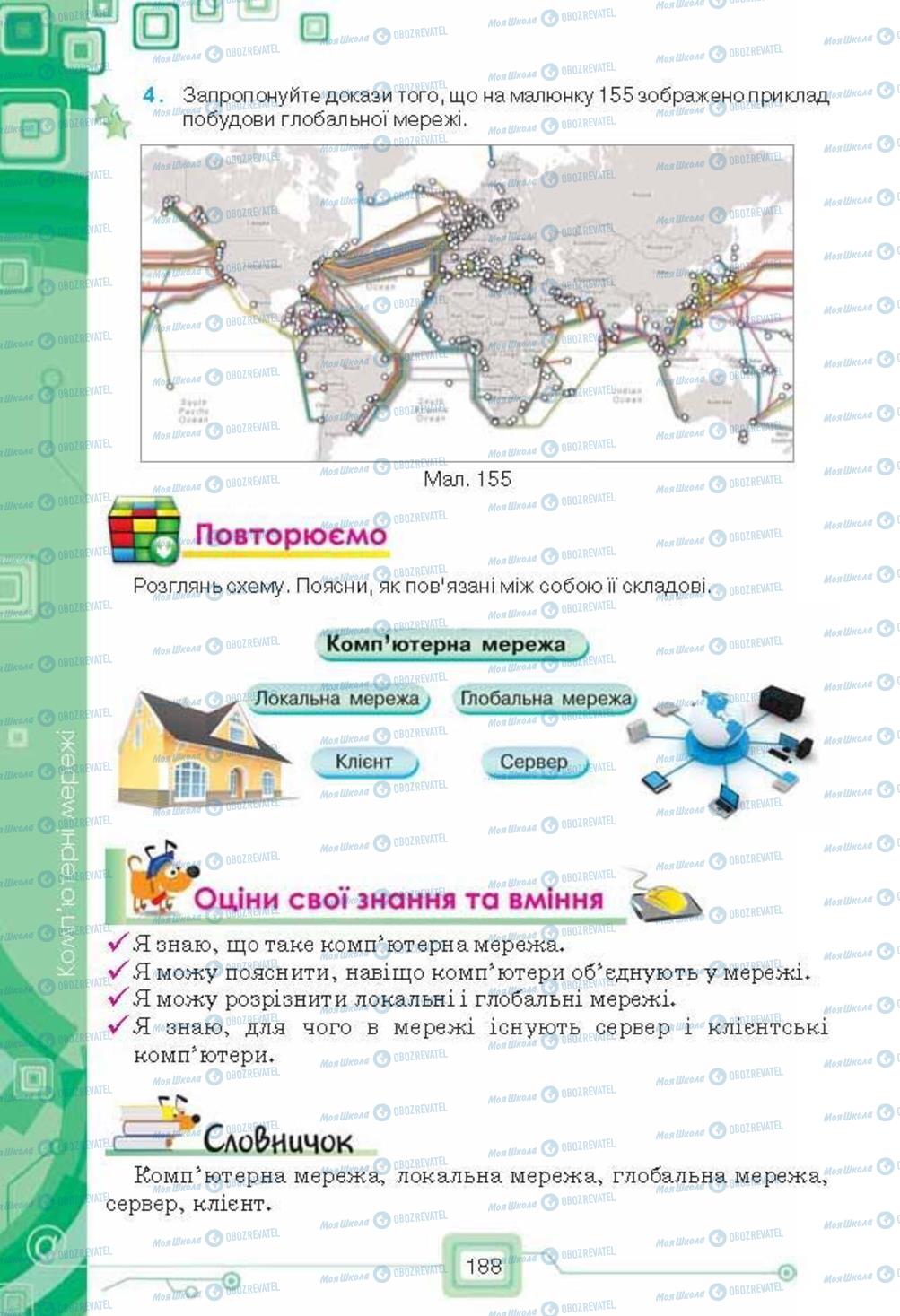 Учебники Информатика 6 класс страница 188