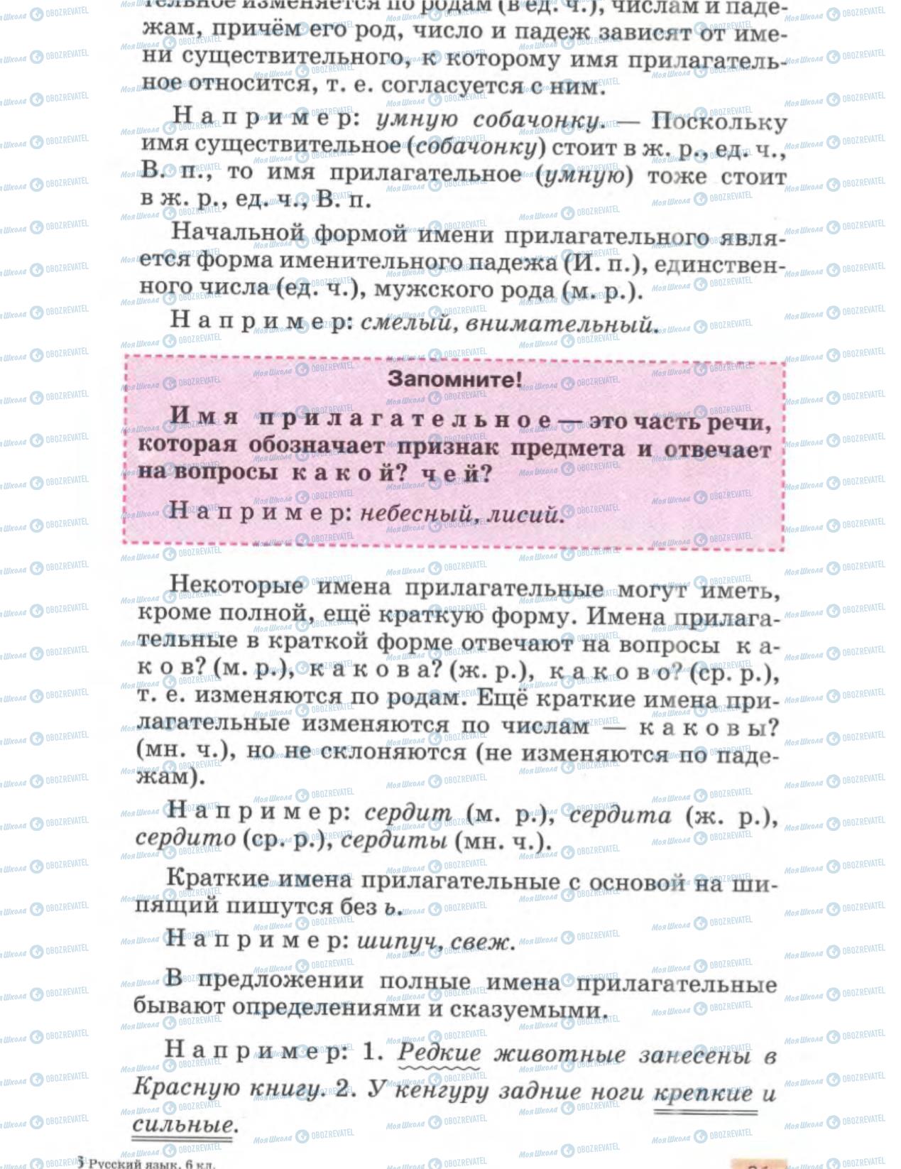 Учебники Русский язык 6 класс страница 81
