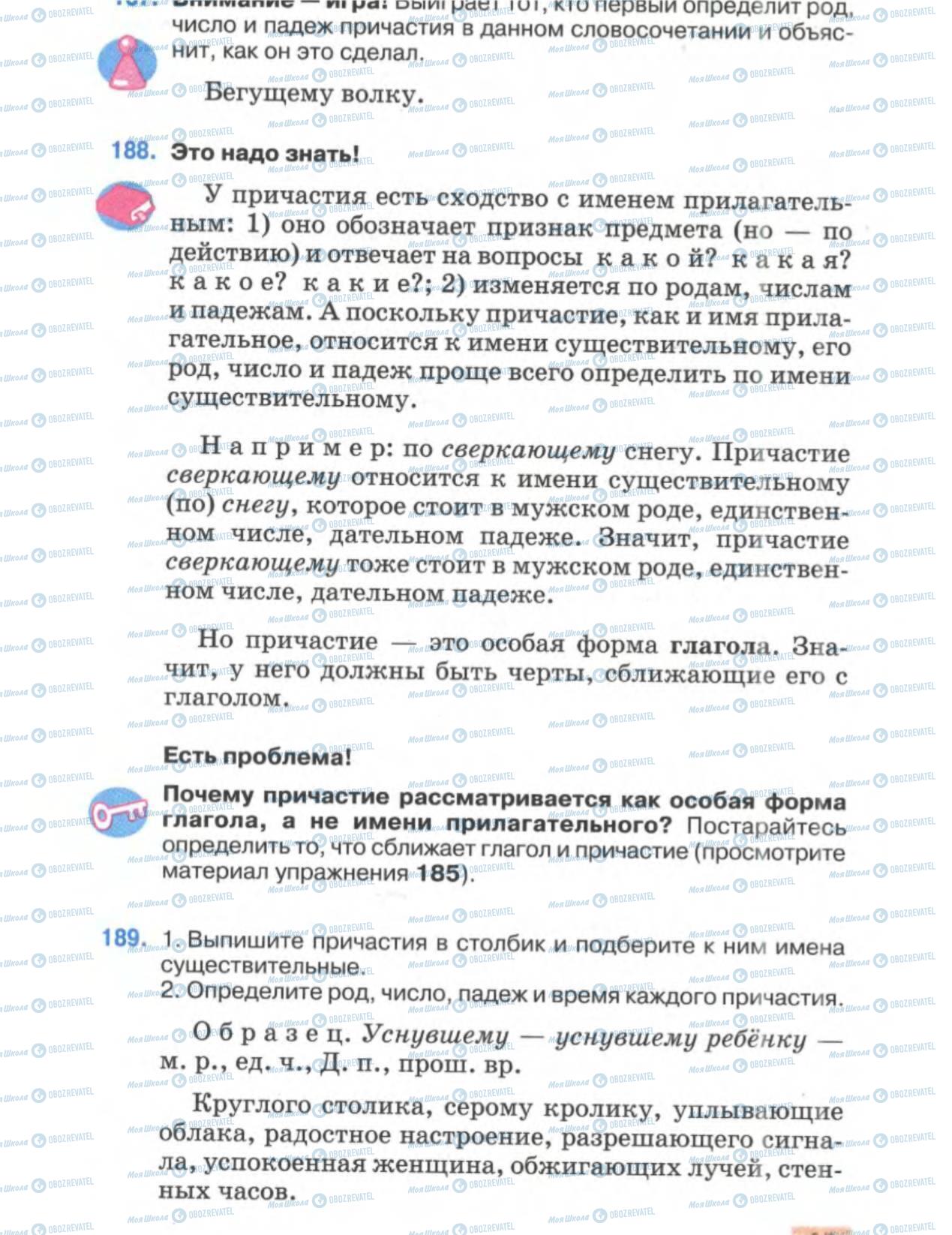 Учебники Русский язык 6 класс страница 85
