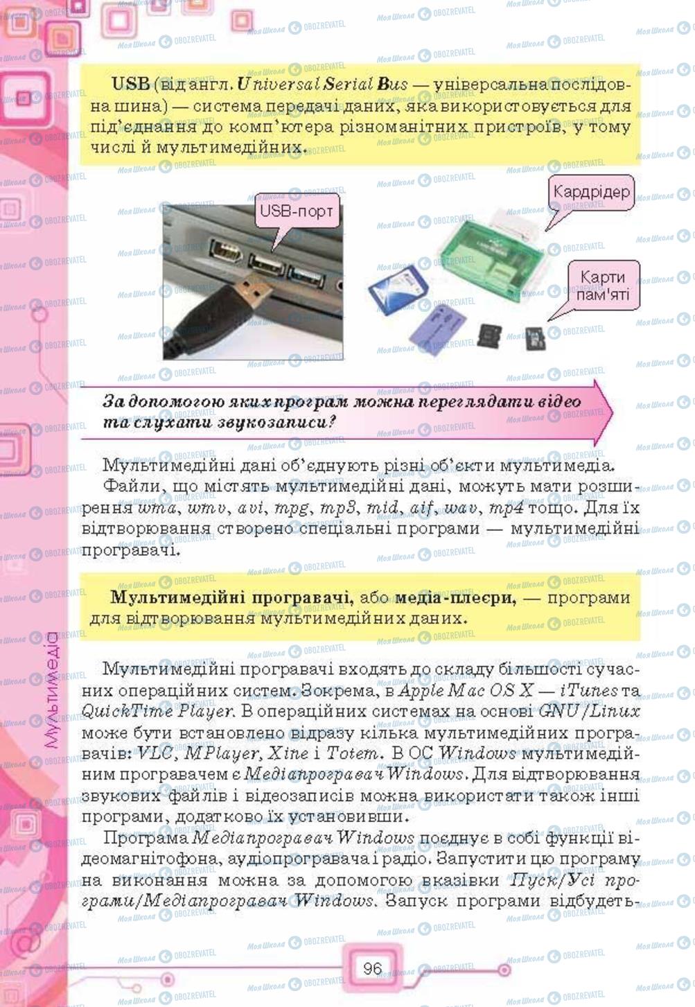 Учебники Информатика 6 класс страница 96