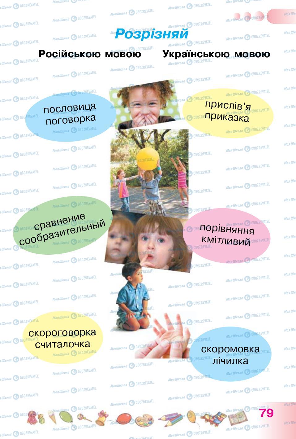 Підручники Українська мова 1 клас сторінка 79