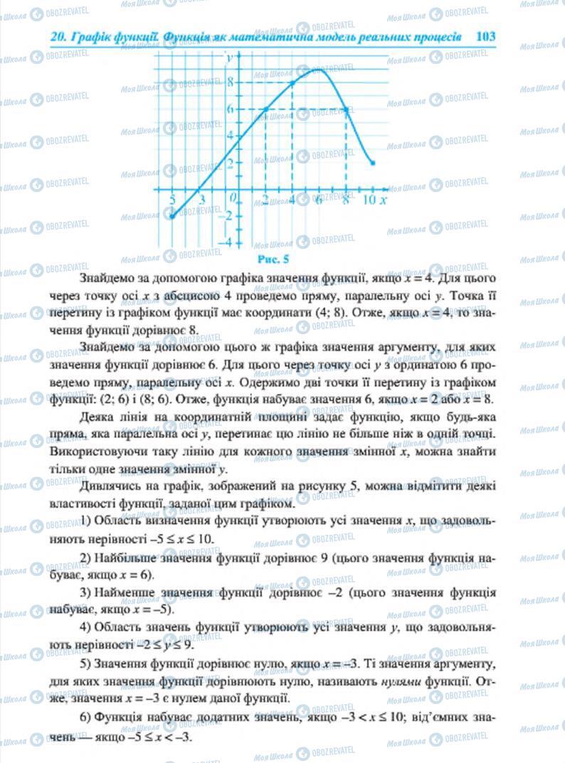 Підручники Алгебра 7 клас сторінка 103