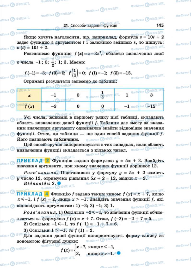 Учебники Алгебра 7 класс страница 145