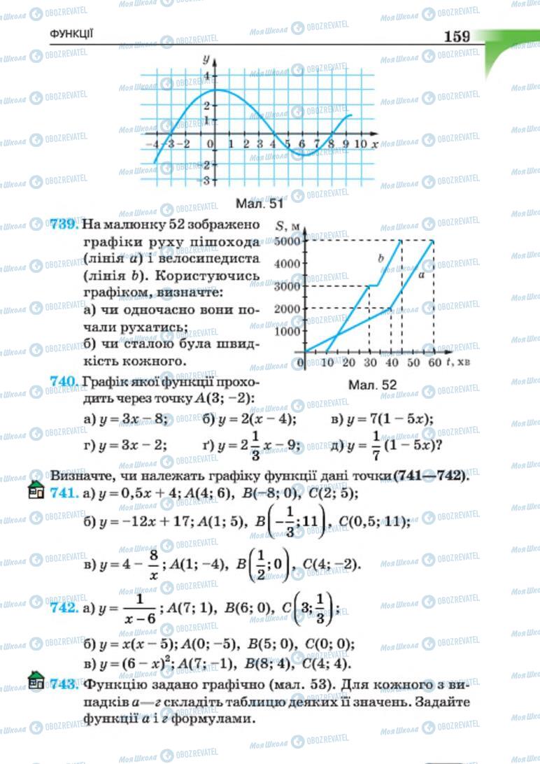 Учебники Алгебра 7 класс страница 159
