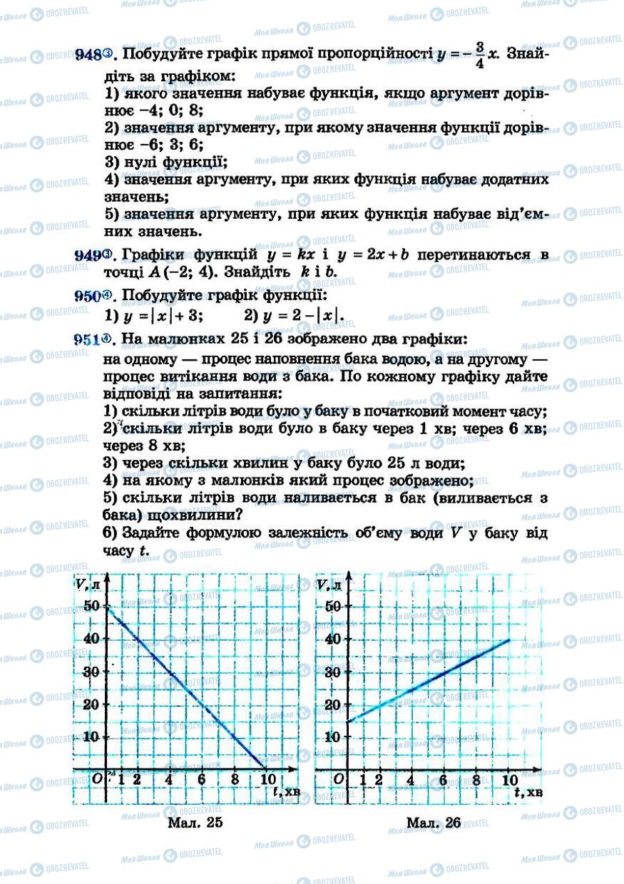 Підручники Алгебра 7 клас сторінка 157