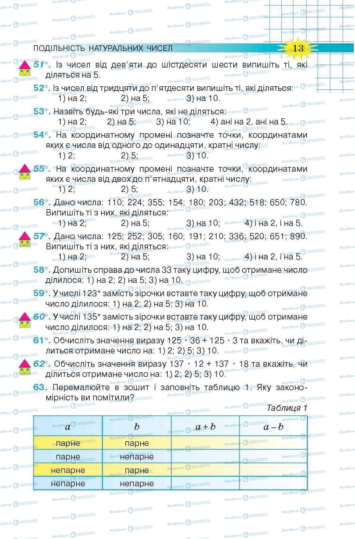 Учебники Математика 6 класс страница 13