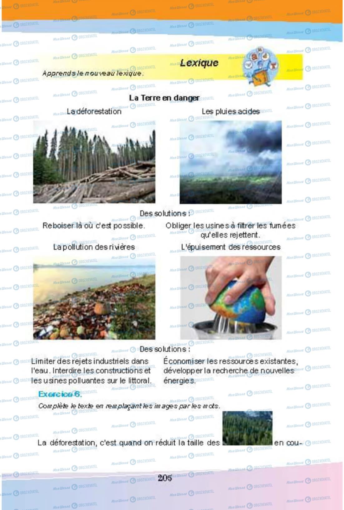 Підручники Французька мова 8 клас сторінка 205