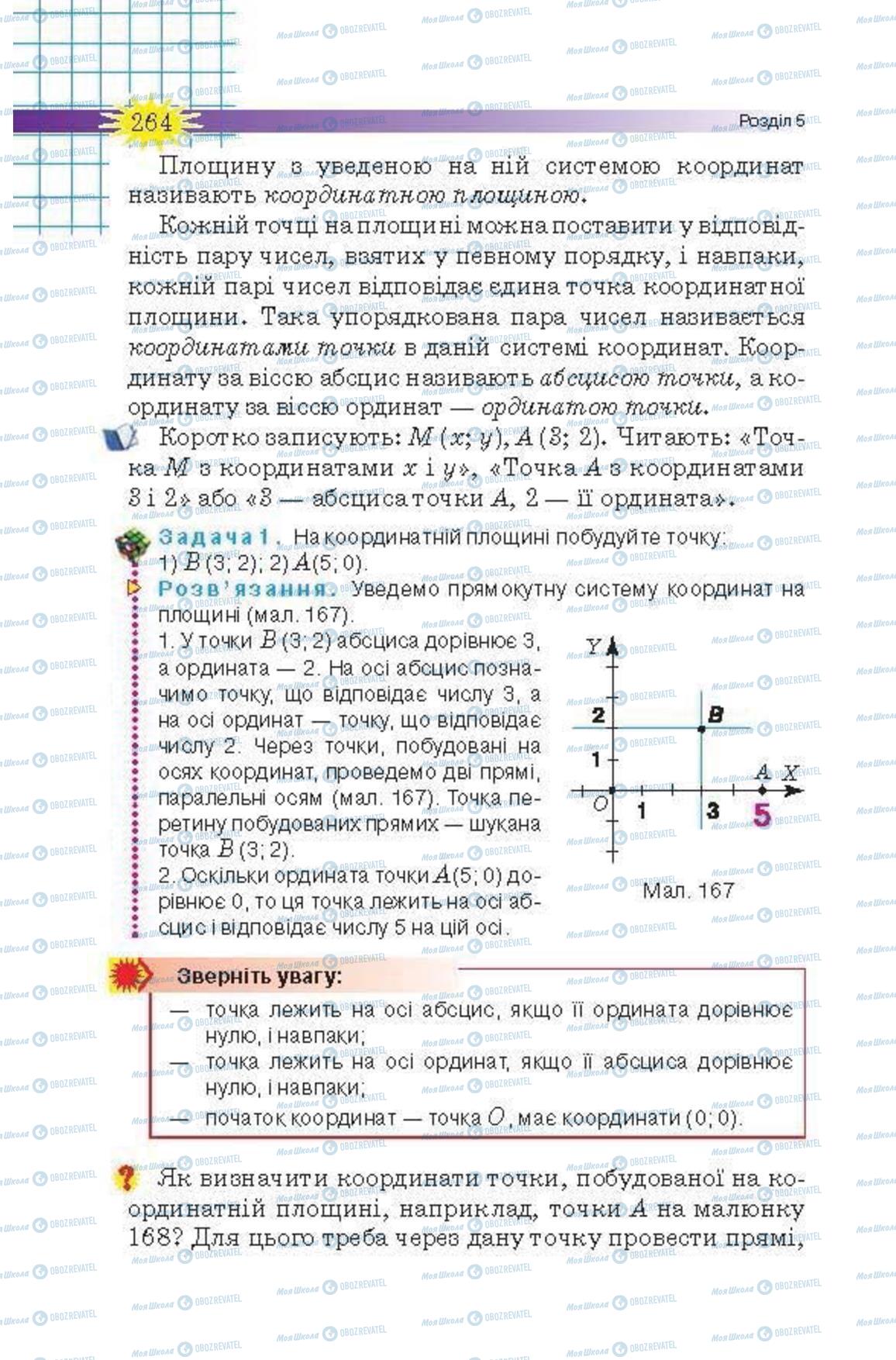Підручники Математика 6 клас сторінка 264