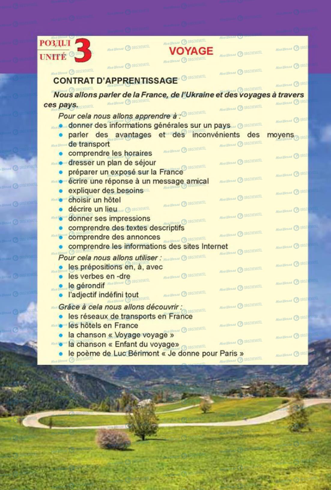 Підручники Французька мова 8 клас сторінка 59