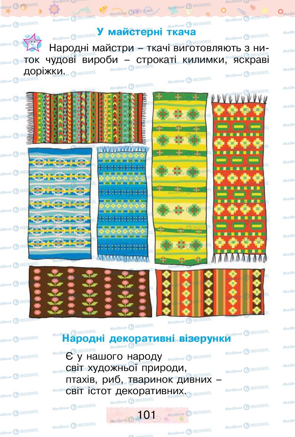 Підручники Трудове навчання 1 клас сторінка 101