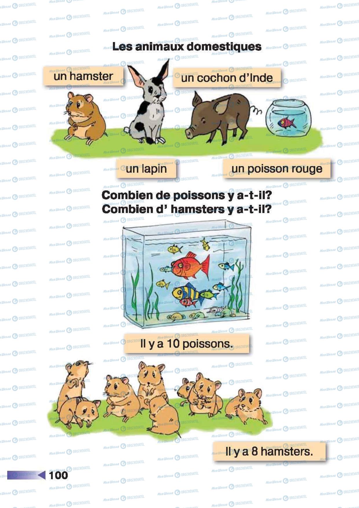 Підручники Французька мова 1 клас сторінка 100