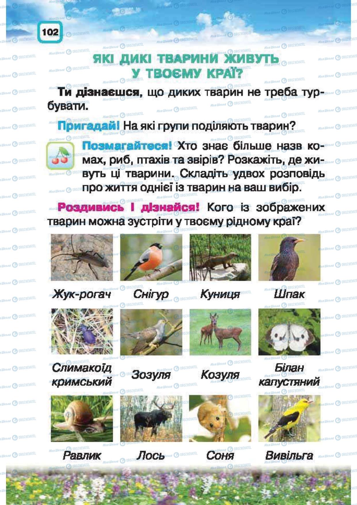 Учебники Природоведение 1 класс страница 102