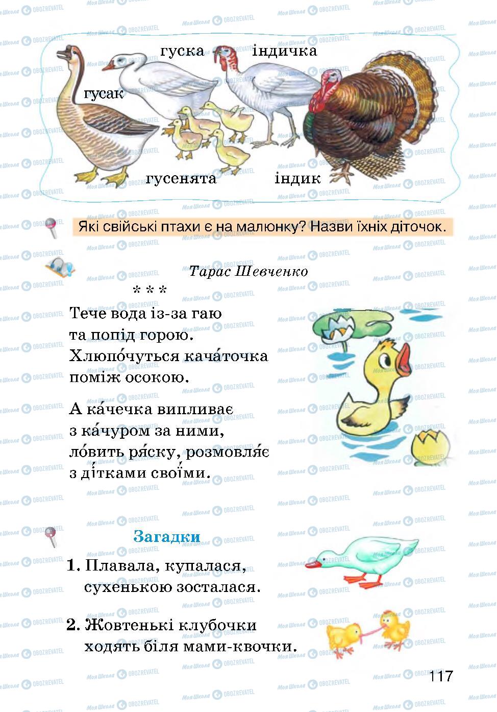 Підручники Українська мова 2 клас сторінка 117