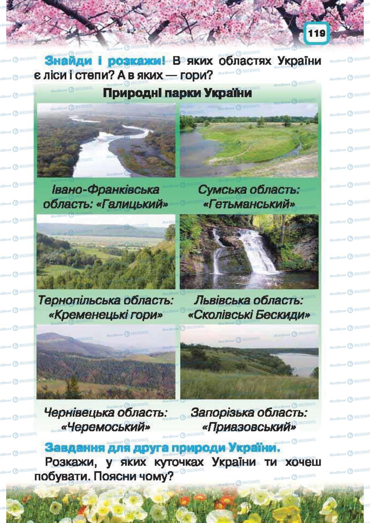 Підручники Природознавство 1 клас сторінка 119