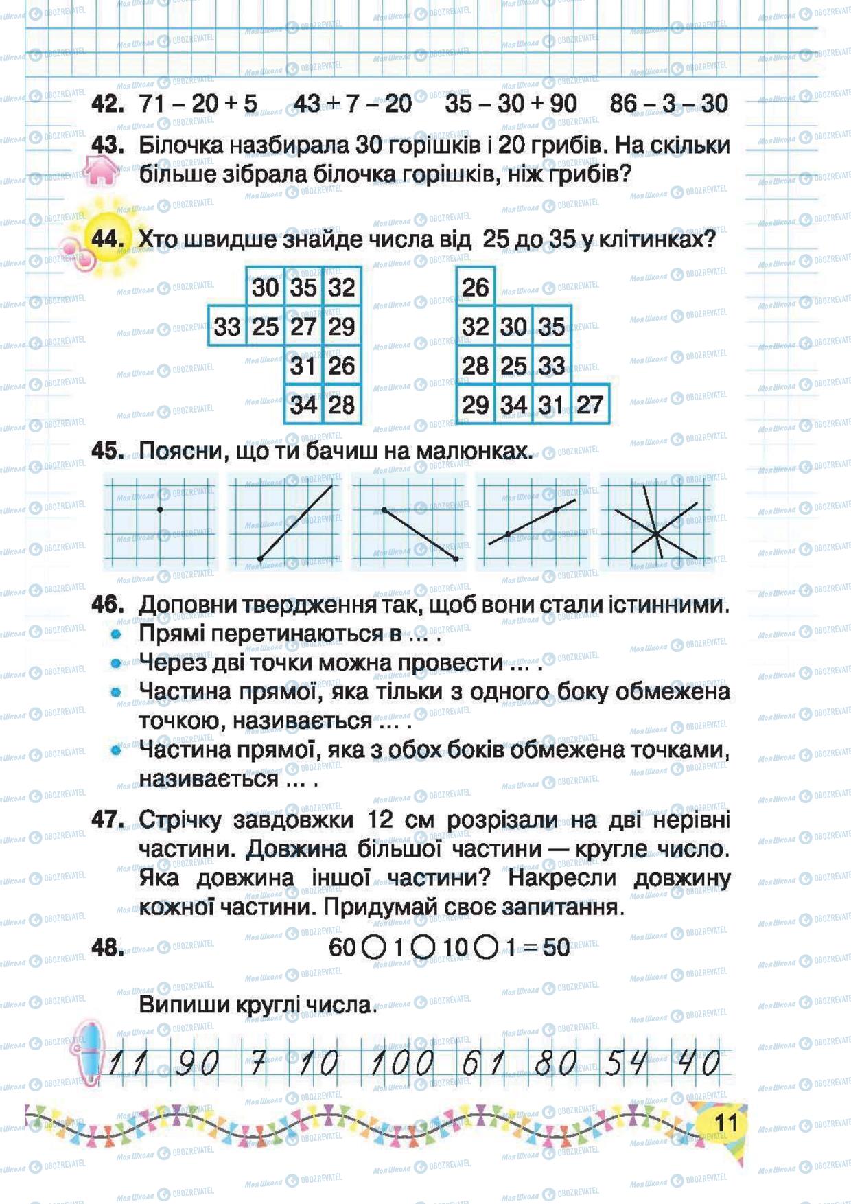 Учебники Математика 2 класс страница 11