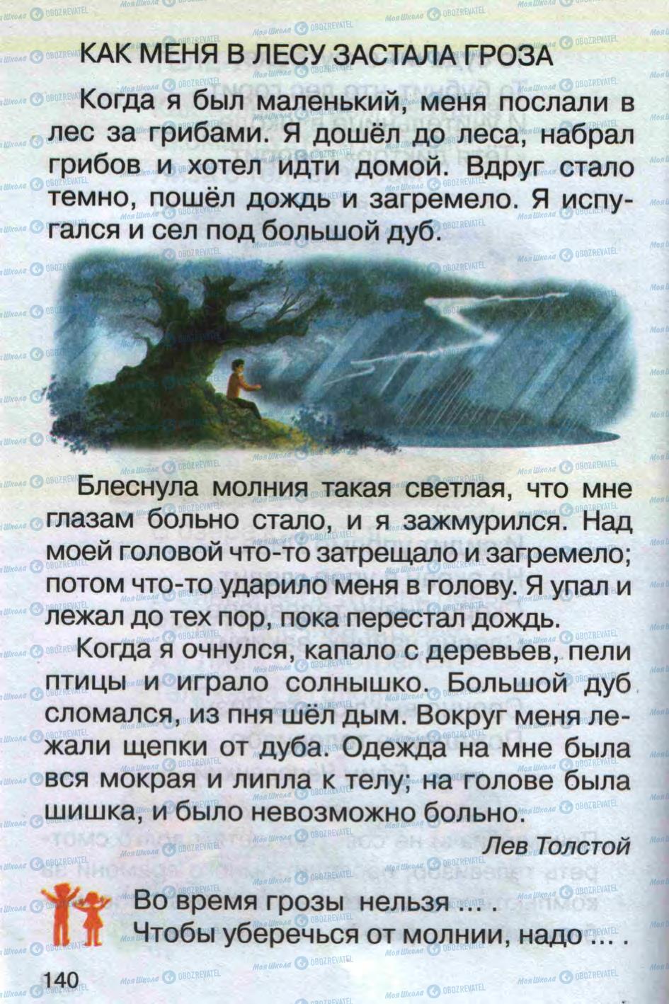 Підручники Російська мова 1 клас сторінка 140
