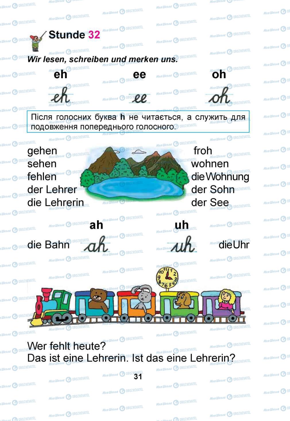 Учебники Немецкий язык 1 класс страница 31