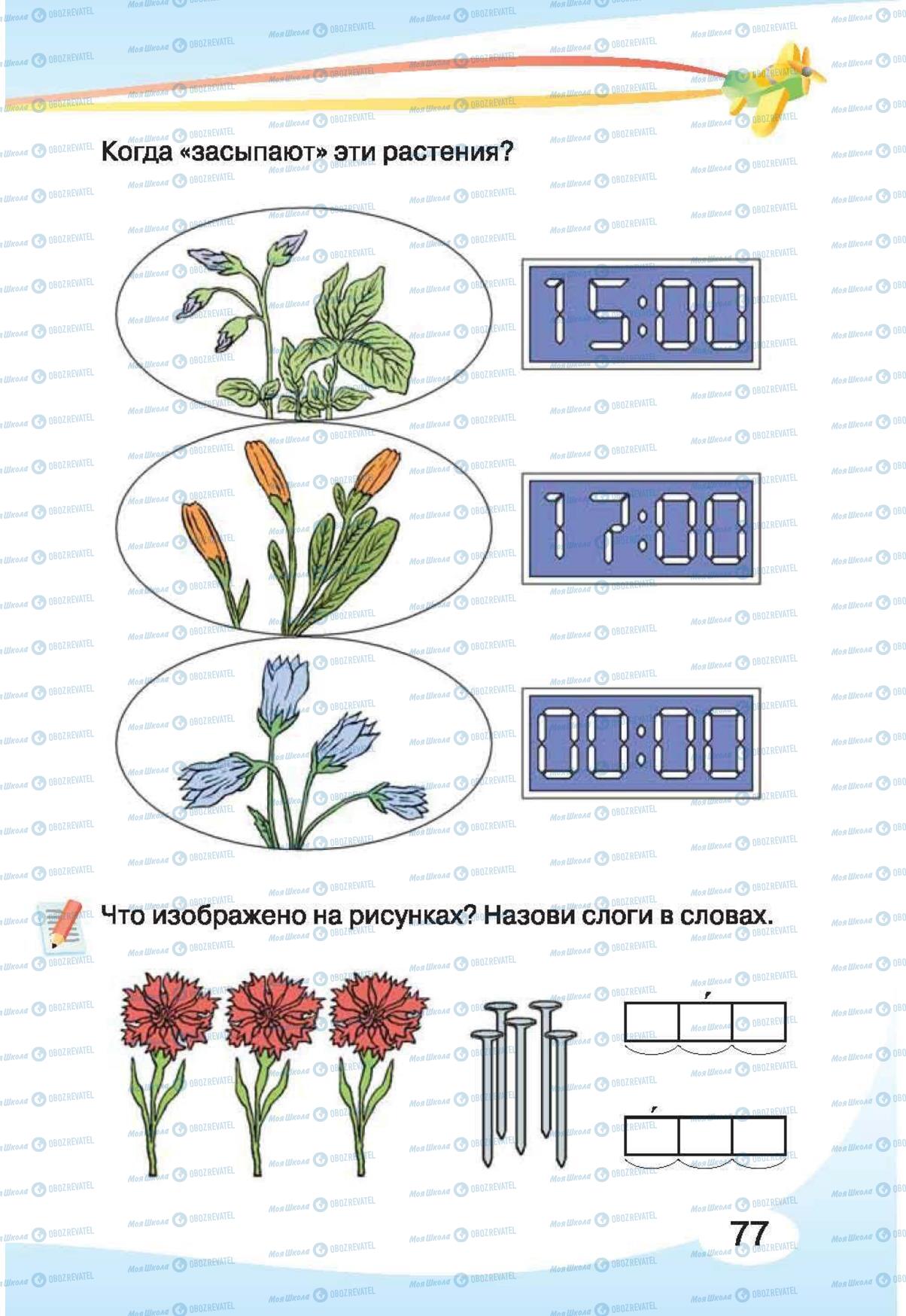 Підручники Російська мова 1 клас сторінка 77